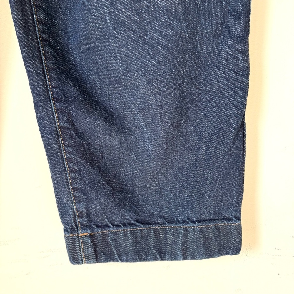 Banana Republic Luxe Mid Rise Straight Jeans Dark Wash - Picture 7 of 14
